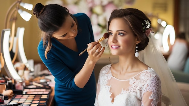 bridal makeup services
